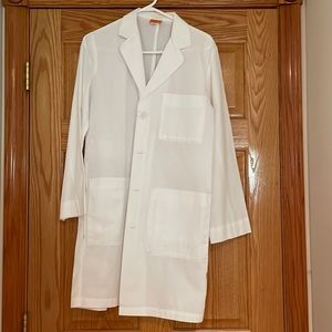 White lab coat